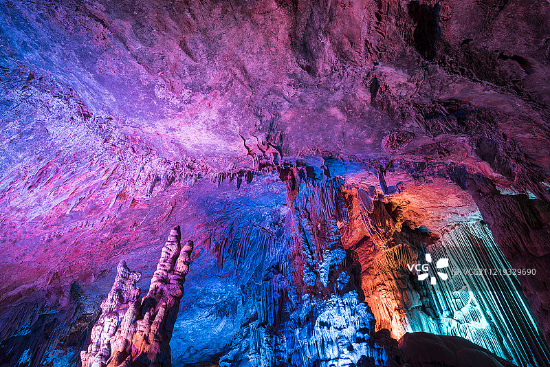 浙江桐庐瑶琳仙境图片素材