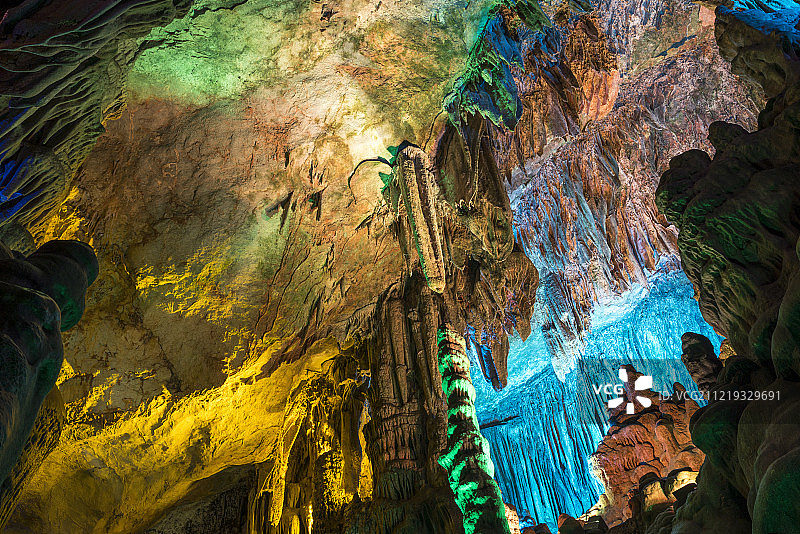 浙江桐庐瑶琳仙境图片素材