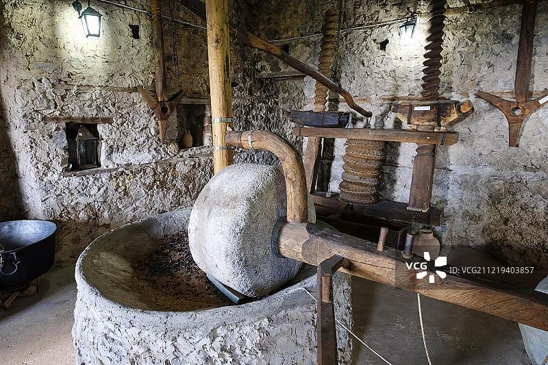 克鲁亚民族志博物馆，阿尔巴尼亚都拉斯图片素材