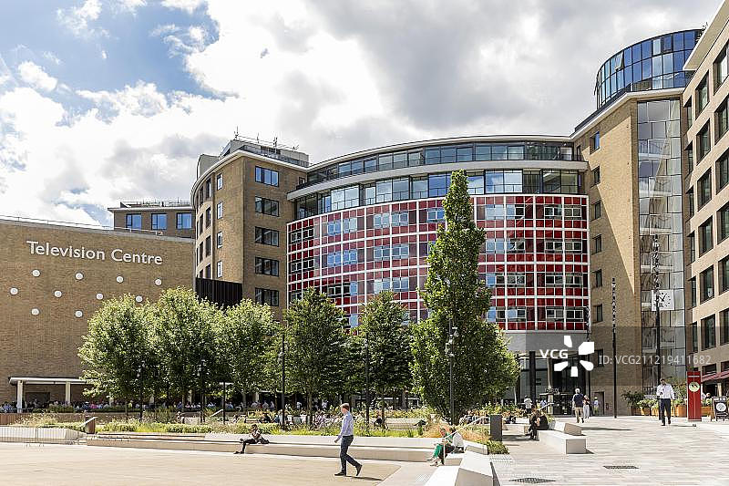 英国伦敦白城英国广播公司电视中心图片素材