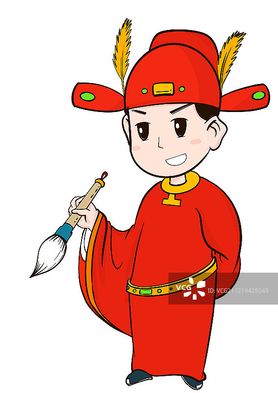 金榜题名考试小状元图片素材