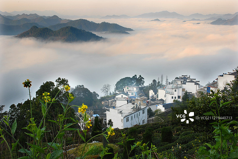 安徽歙县霞坑石潭风景图片素材