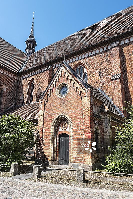 德国罗斯托克大教堂图片素材