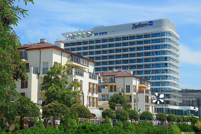 波兰希维诺乌伊希切Radisson Blue酒店城市景观图片素材