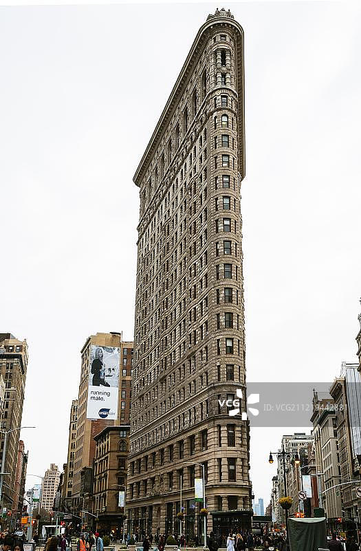 美国纽约熨斗大厦图片素材