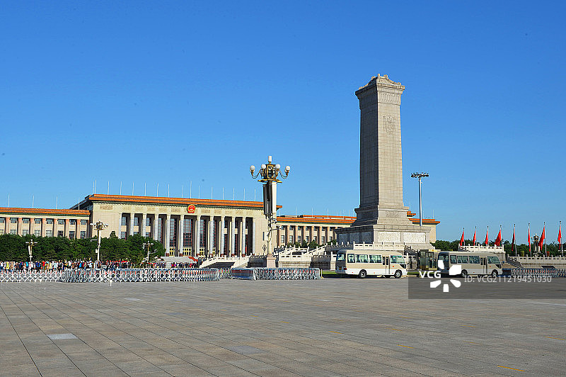 北京人民英雄纪念碑图片素材