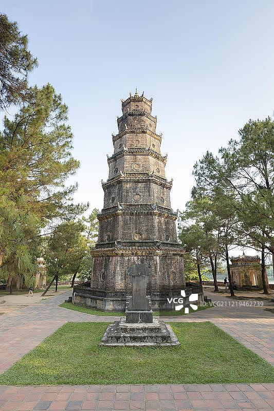 越南顺化天姥寺图片素材