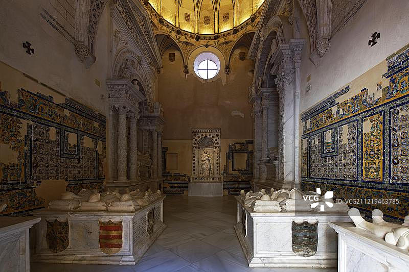 塞维利亚卡尔特修道院地穴图片素材