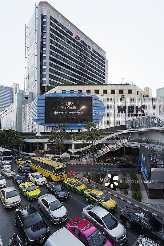 MBK购物中心，暹罗广场，巴吞旺，曼谷，泰国，亚洲图片素材