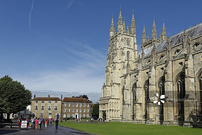 坎特伯雷大教堂图片素材