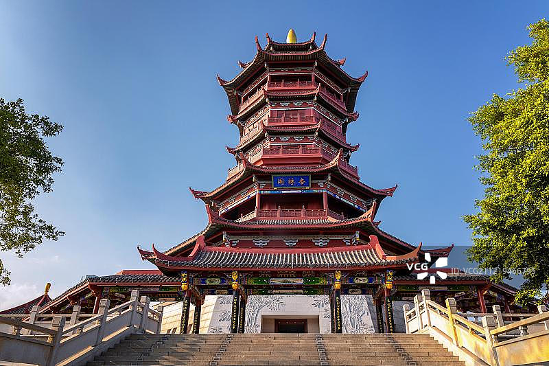 中国福建厦门集美园博园杏林阁图片素材