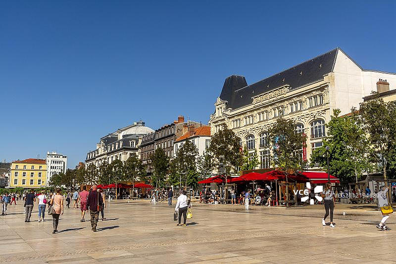 法国克莱蒙费朗雅德广场图片素材