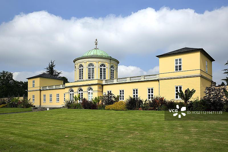 德国下萨克森州汉诺威黑伦豪森图书馆亭图片素材