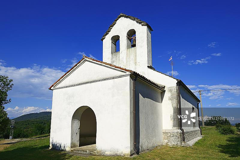 斯洛文尼亚弗尔霍夫列圣安德烈教堂图片素材