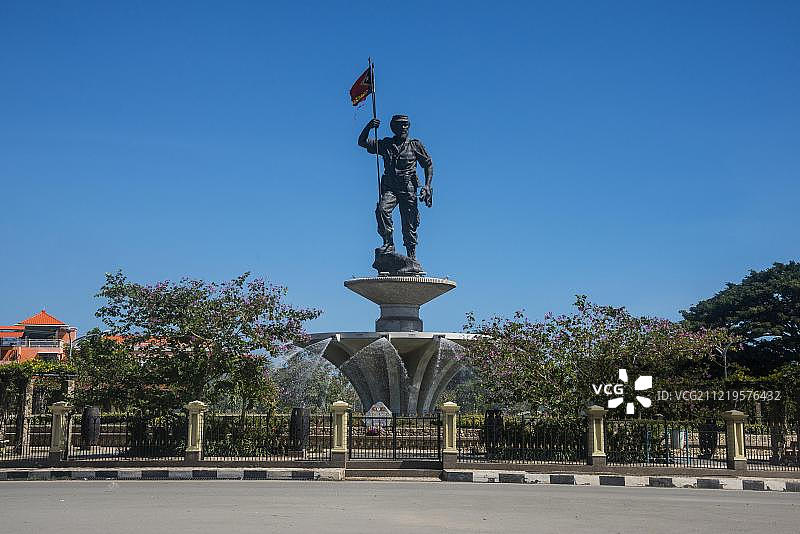 帝力尼古劳·洛巴托纪念碑，东帝汶，大洋洲图片素材