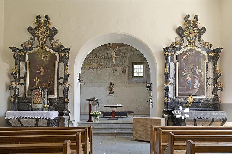 奥地利布雷根茨圣马丁教堂图片素材