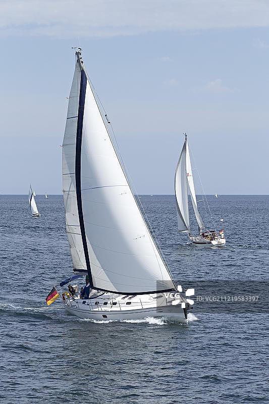 基尔周帆船赛图片素材