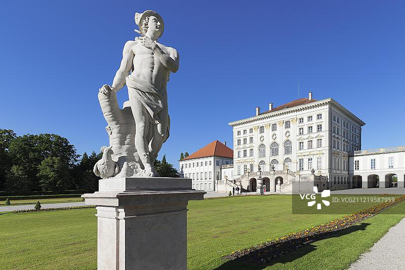 德国上巴伐利亚慕尼黑宁芬堡宫图片素材