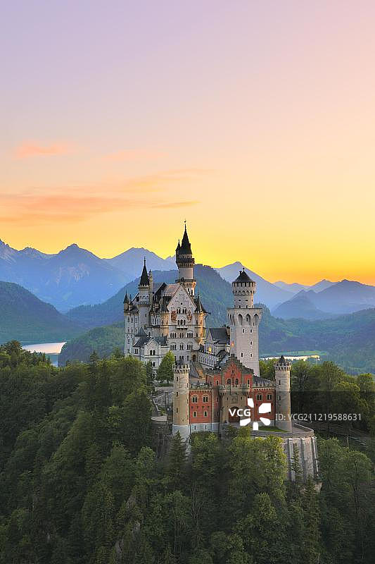 德国新天鹅堡图片素材