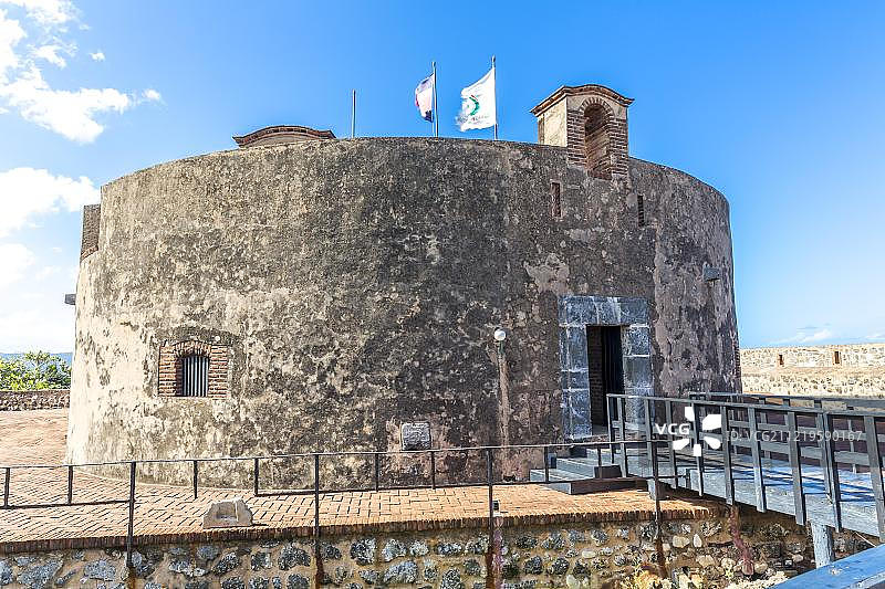 多米尼加共和国圣费利佩堡垒图片素材