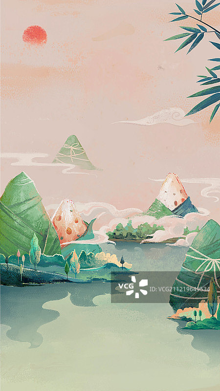 端午节海报背景图片素材