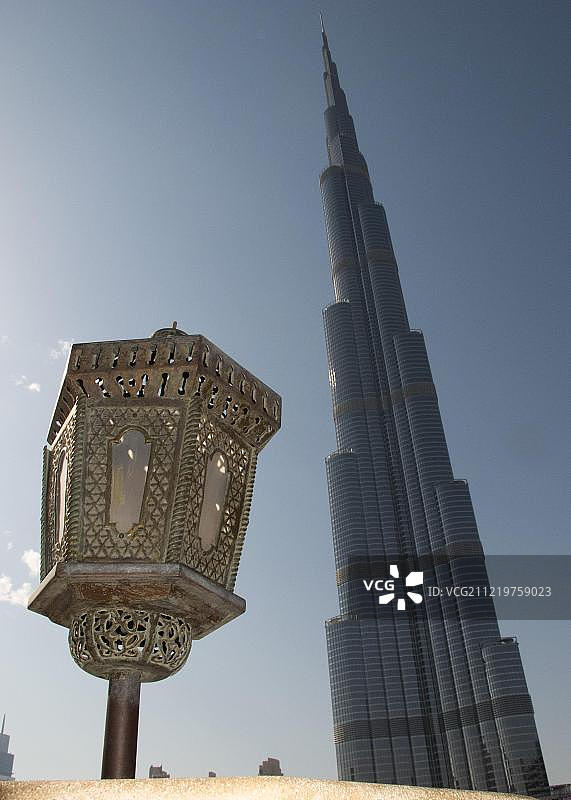 阿拉伯联合酋长国迪拜哈利法塔图片素材
