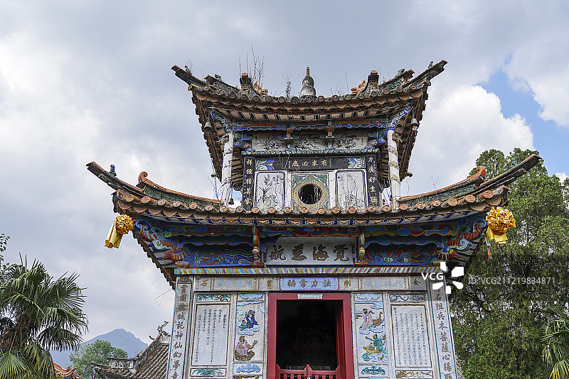 云南省大理观音堂图片素材