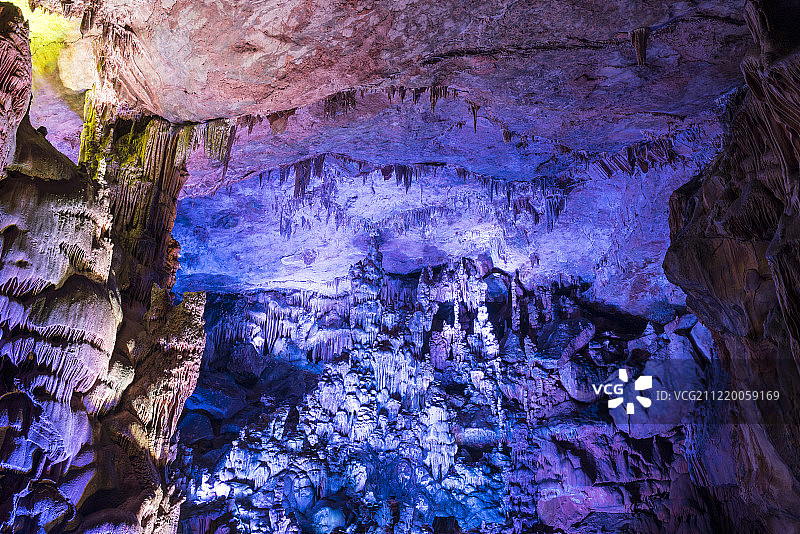 浙江桐庐瑶琳仙境图片素材