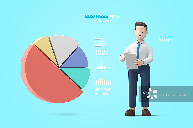 3D职业和工作人物005图片素材