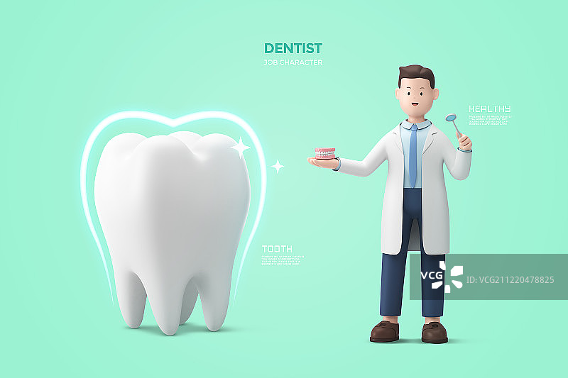 3D职业和工作人物007图片素材