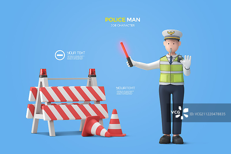 3D职业和工作角色017图片素材