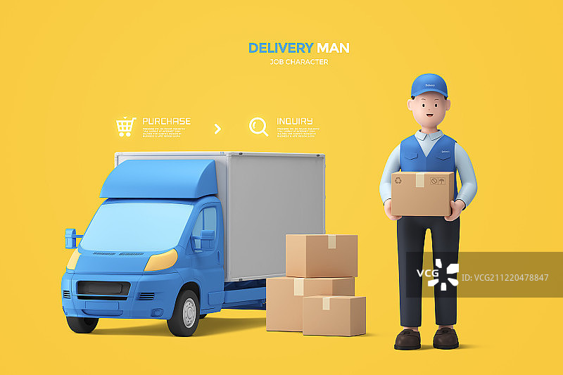 3D职业和工作角色028图片素材