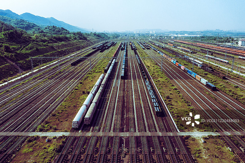 货运火车图片素材