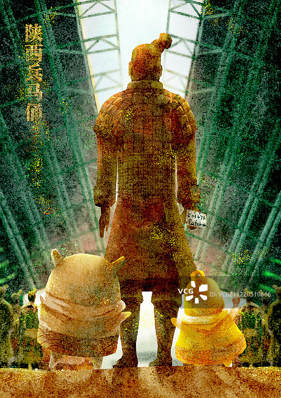 走遍中国之兵马俑图片素材