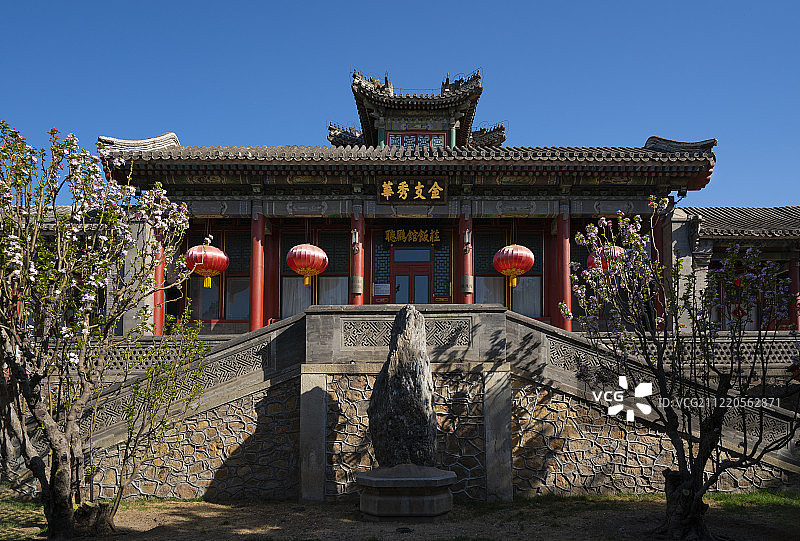 颐和园听鹂馆图片素材