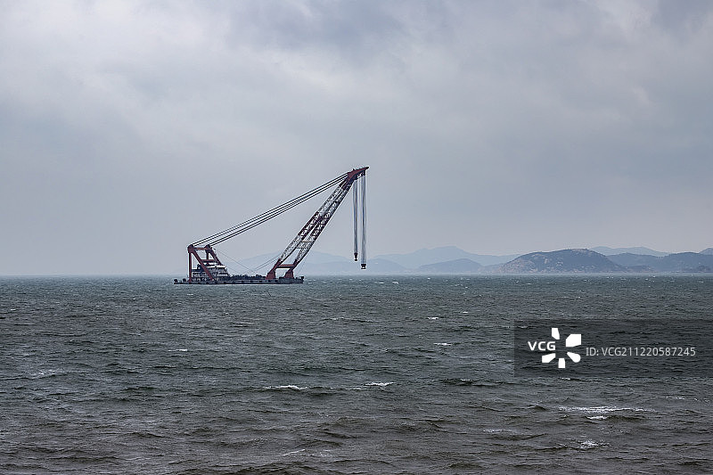 海上工业船图片素材