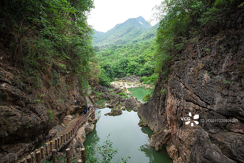 贵州黄果树天星桥景区图片素材
