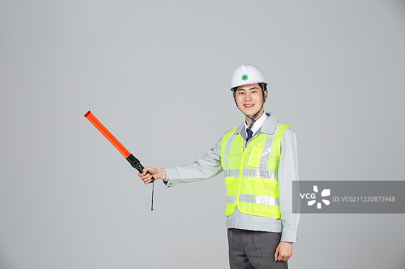 建筑工地，施工安全，安全设备，停止标志图片素材