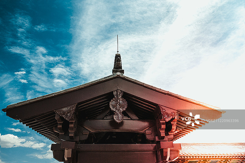 世园会永宁阁一角图片素材