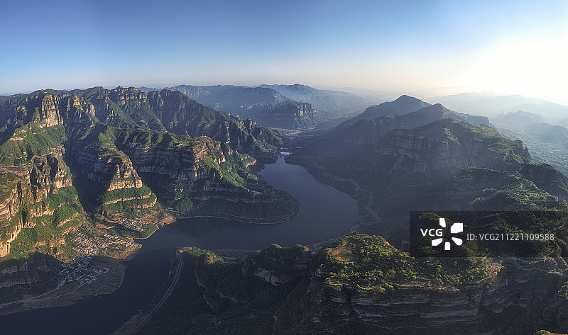 太行平湖图片素材