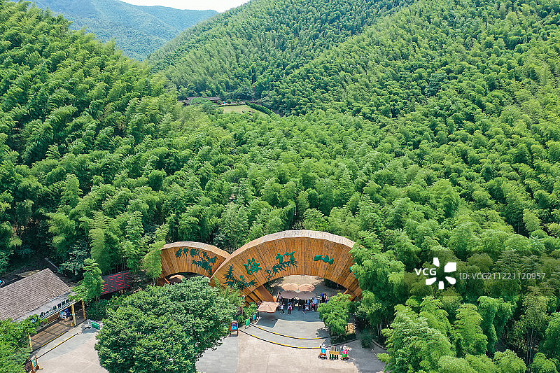 常州溧阳南山竹海图片素材