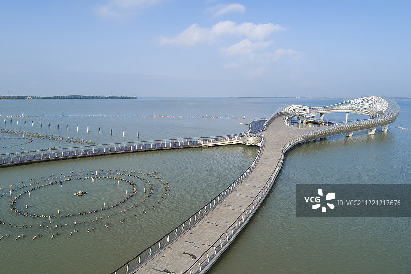 苏州东太湖阅湖台景观图片素材
