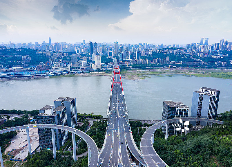 重庆菜园坝大桥图片素材