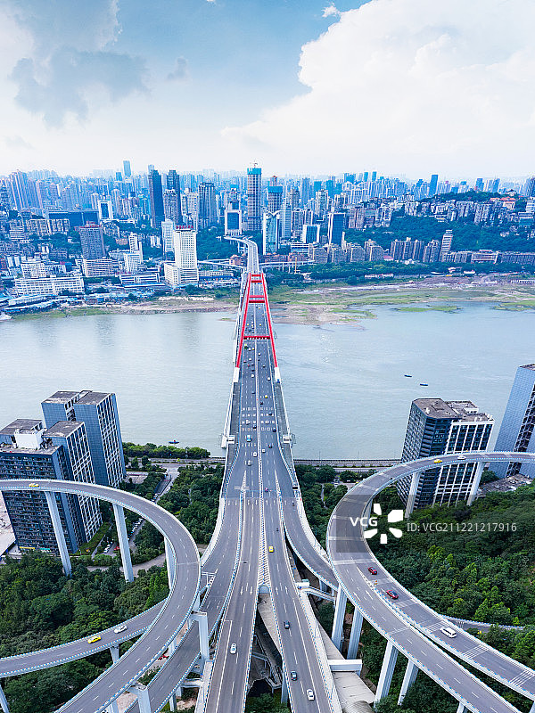 重庆菜园坝大桥图片素材