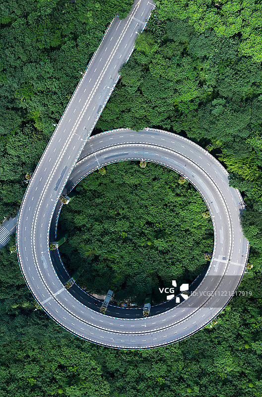 航拍重庆的桥图片素材