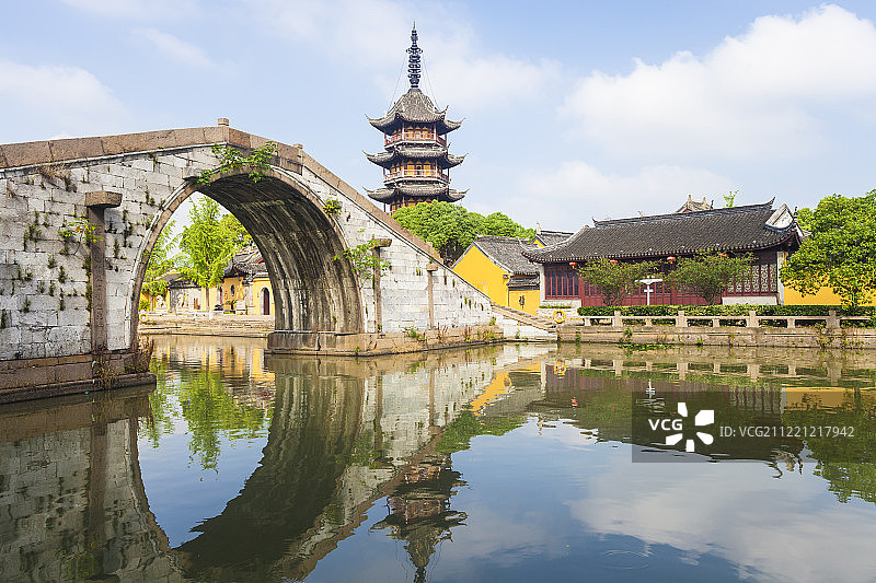 苏州震泽古镇图片素材