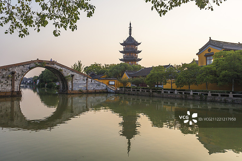 苏州震泽古镇图片素材