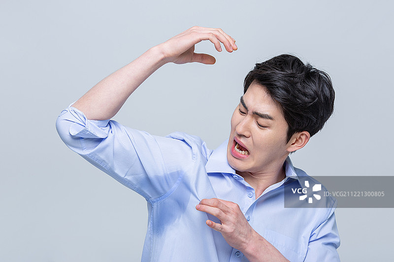 汗水、汗渍、腋窝、皮炎、除臭剂图片素材