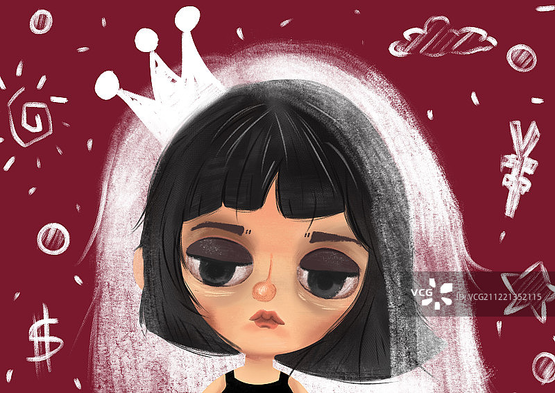 暗黑公主图片素材