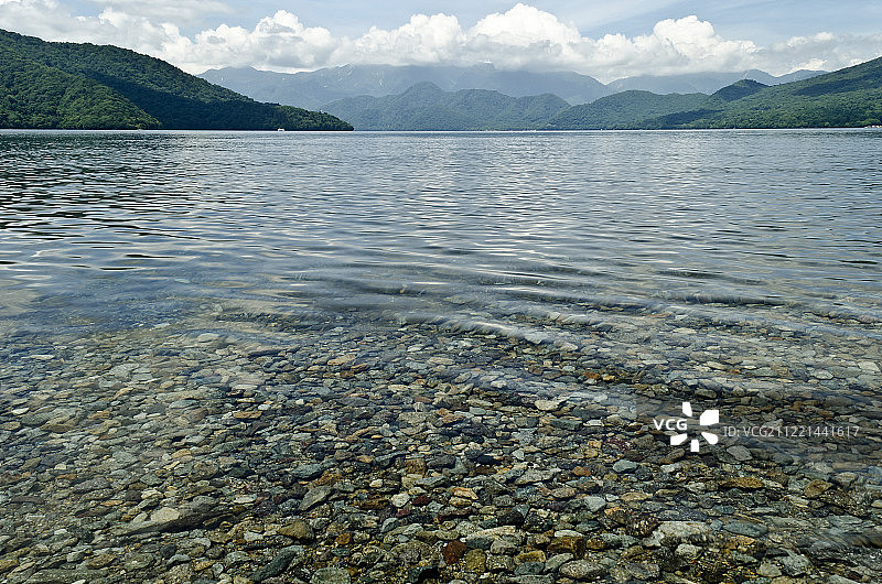 日光国家公园中禅寺湖图片素材